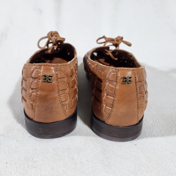 SAM EDELMAN Rishel Woven Leather Loafers Size 8 - Picture 5 of 10